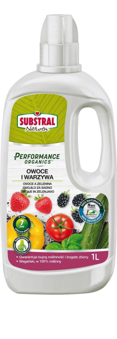 Nawóz Do Owoców i Warzyw Organiczny Płynny 1l Performance Organics